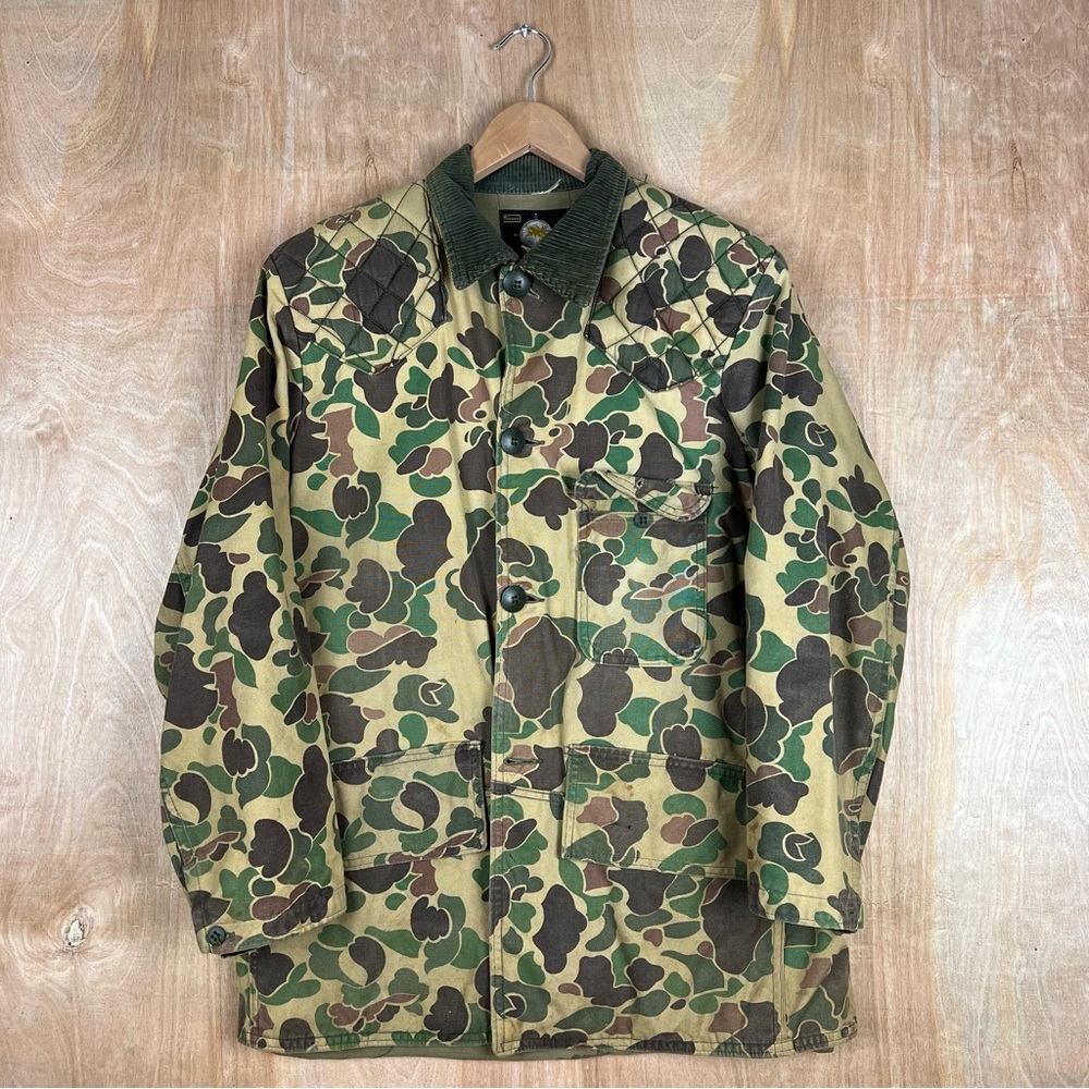 Vintage Sears Roebuck Hunting Camo Jacket Large